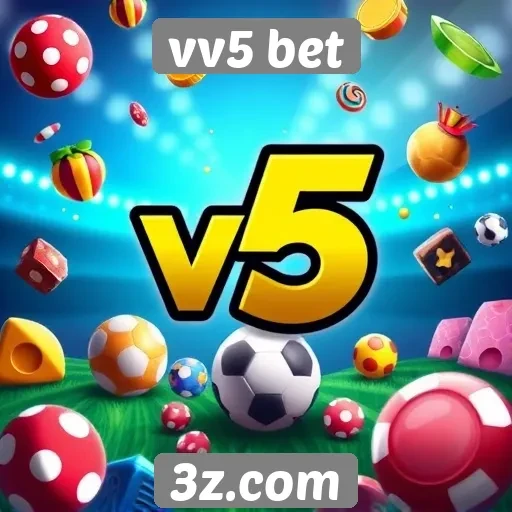 Variedade de jogos disponíveis no vv5 bet